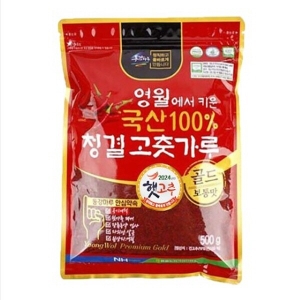 [24년산] 햇 청결고춧가루 (보통맛) 500g