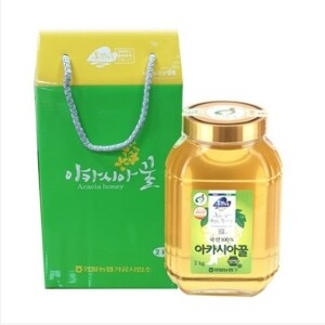동강마루 아카시아꿀 2kg(손잡이박스)